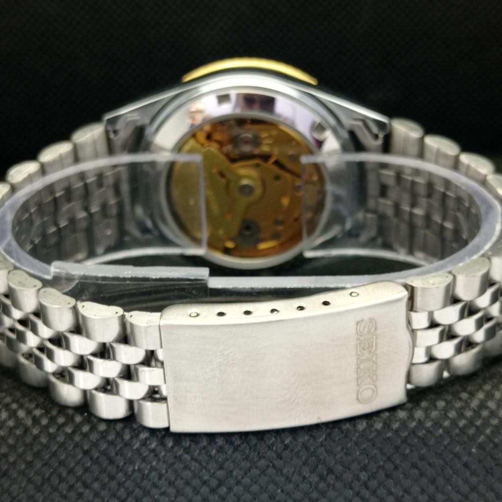 ВОССТАНОВЛЕННЫЕ SEIKO 5 PRESIDENT AUTOMATIC MENS JAPAN WATCH BACK 575a-a304836-9