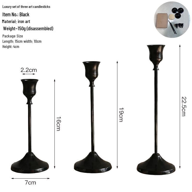 Скандинавская свеча для ароматерапии в стиле легкой роскоши с золотым подсвечником - Идеально для романтических ужинов и элегантного декора стола