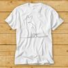 230 Gsm 100% Cotton Cat Lovers One Line Drawing T Shirt Kitten Pets Cute Fashion Design Style Cool Gift Top Tee 2143