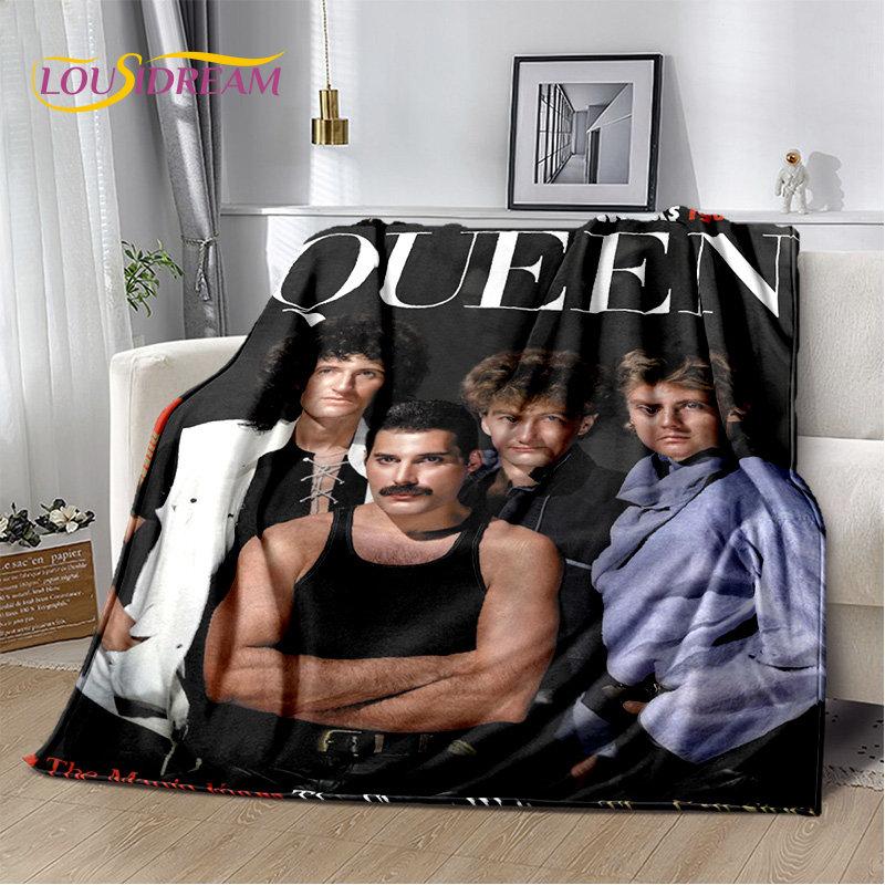 Фредди Меркьюри Queen-Рок-группа Мягкое Плюшевое Одеяло, Фланелевое Одеяло Плед для Гостиной Спальни Кровати Дивана Покрытие для Пикника