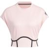 Future Style Colorblocking T-Shirt Women Tops Light-Pink JN3502