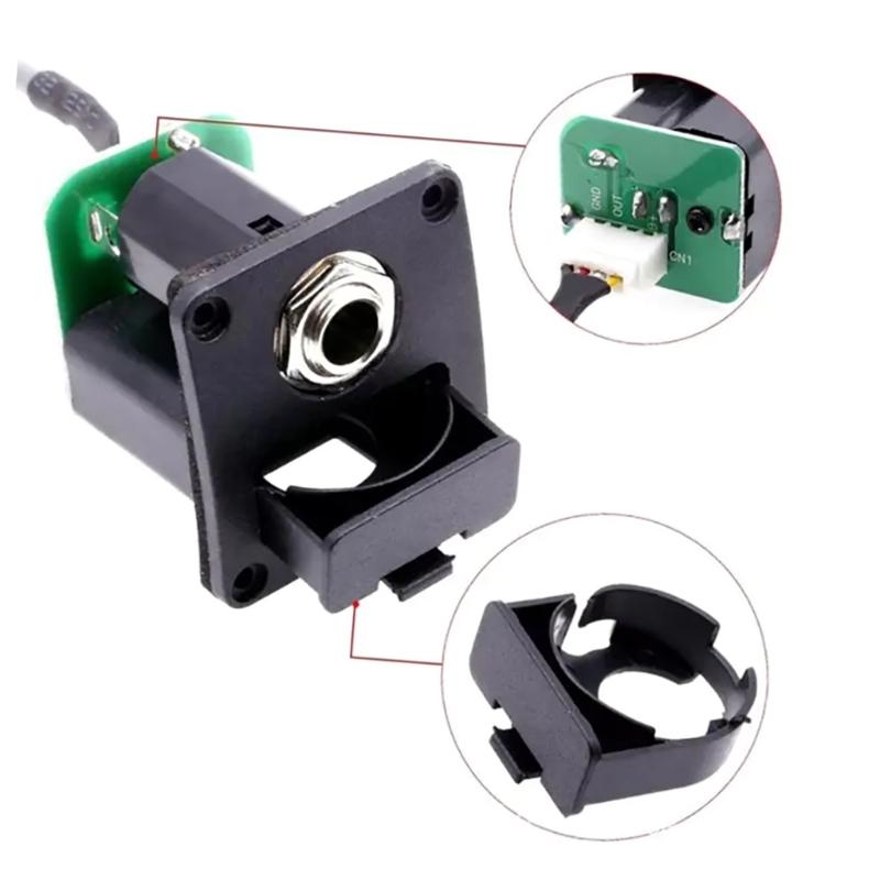 3-Band Piezo Pickup Ukulele Preamp Amplifier Equalizer Tuner Systems Ukulele Pickup Preamplifier Ukulele Accessories