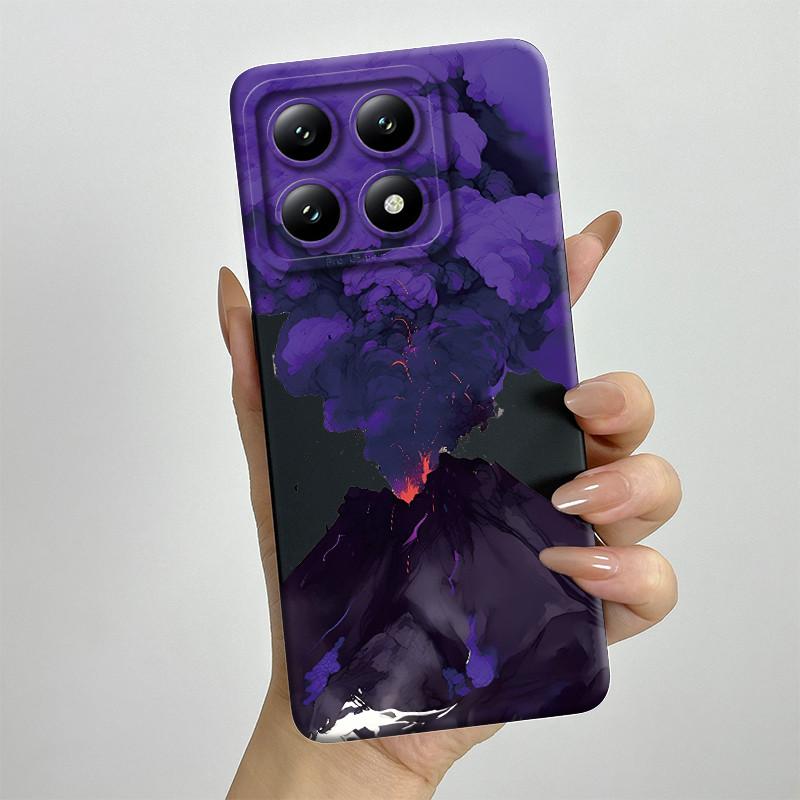 Чехол для телефона Xiaomi 14T Pro 14Tpro, мягкий силикон TPU, милый окрашенный корпус, с рисунком из мультфильма, ударопрочная защитная задняя крышка