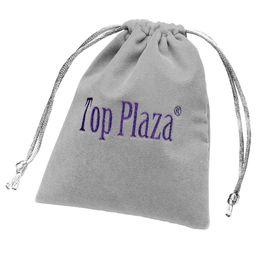 Top Plaza Ожерелье "Лучшие друзья навсегда и навечно" 3 BFF Сердце Пазл Парные Подвески из сплава Дружба Ювелирные изделия для сестер, Серебристый сплав.