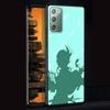 Чехол Barbatos Genshin Impact для Samsung Galaxy Note 20 Ultra 10 Plus 9 8 TPU Чехол для телефона Note 10 Lite Черный Мягкий чехол Funda