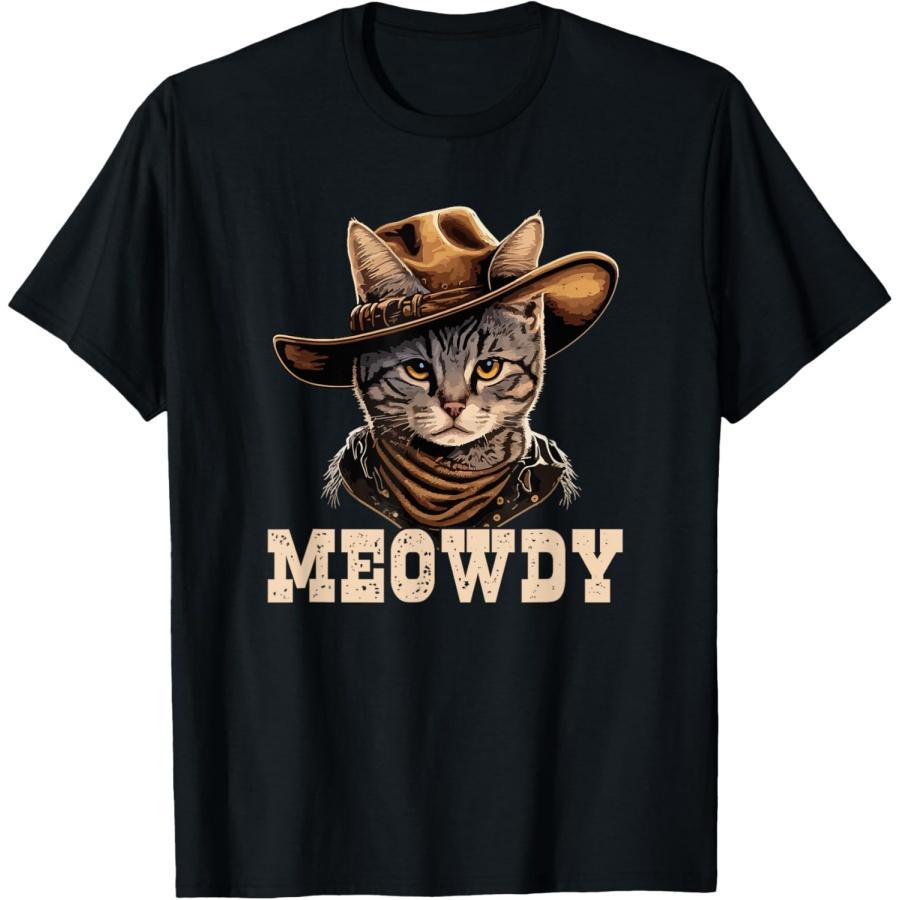 Cowboy Cat Meowdy T-Shirt(1)