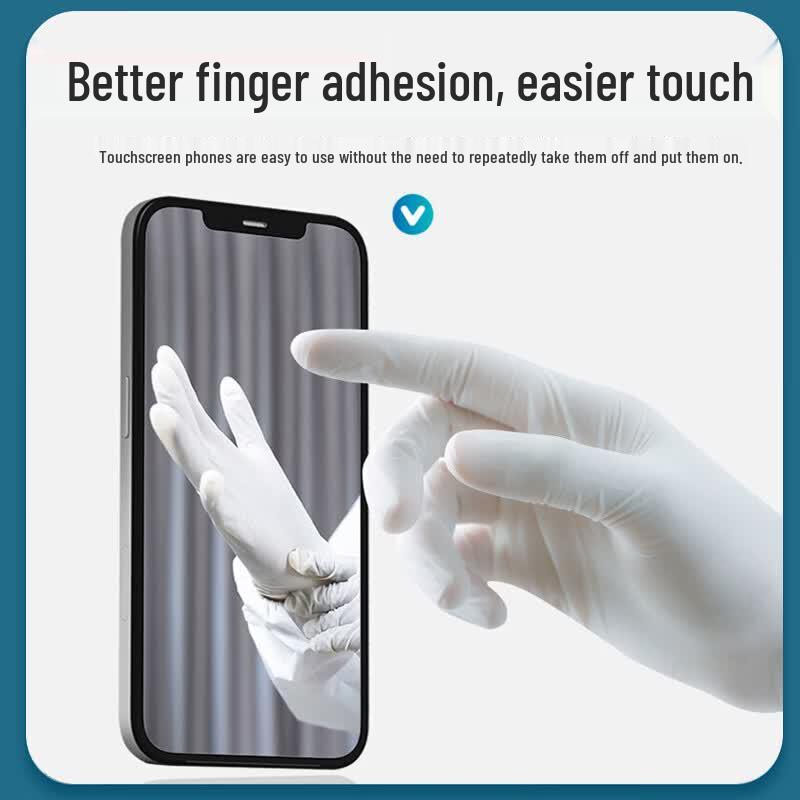 MARYYA Disposable Nitrile Gloves - Large