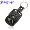 Jingyuqin Remote Car Key Case For Hyundai Accent Elantra Sonata XG350 2002 2003 2004 2005 3 Buttons