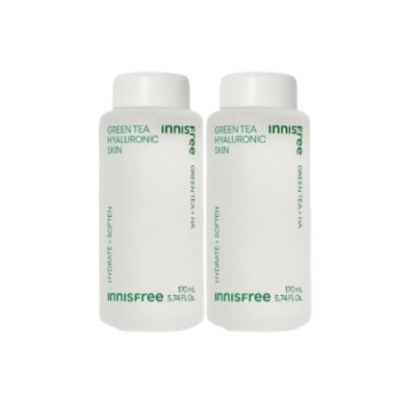 Innisfree Green Tea Hyaluronic Acid Skin Toner 170ml | Hydrating Toner for Dry & Sensitive Skin