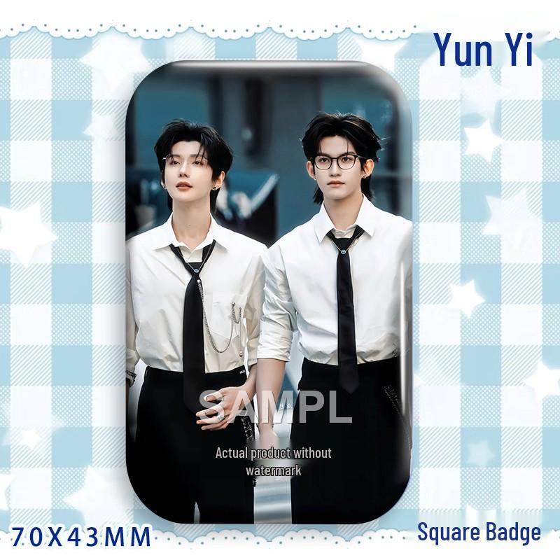 Звездный Значок Yun Yi CP Лазерный Квадратный Значок от Hao Yiran