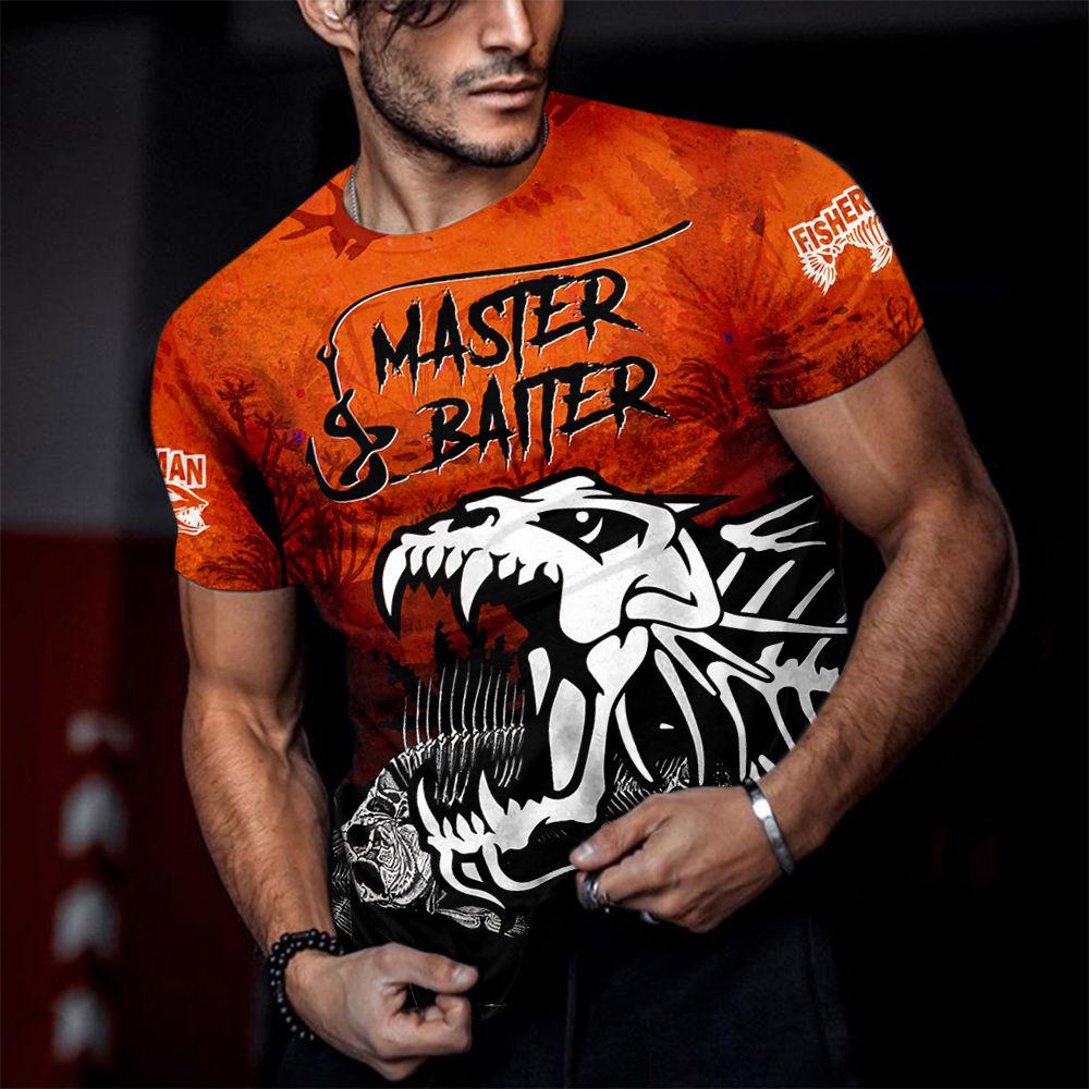 Мужские модные футболки с 3D принтом Fierce Tiger Animal, летние футболки с круглым вырезом большого размера и короткими рукавами, футболки 6XL