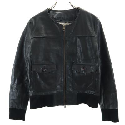 JTP LEATHER Натуральная кожа Старая Без цвета кожаная куртка S черная Женская Б/у
