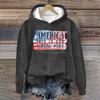 Ladies Fashion Casual Long Sleeve Printed Round Neck Hoodie Pullover Top