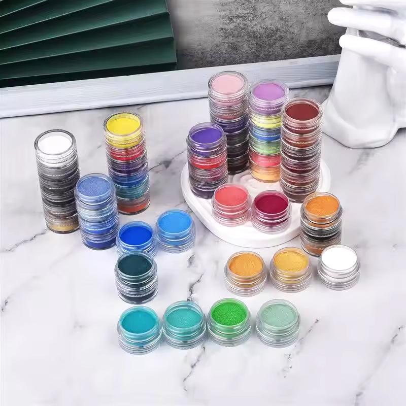 24/60 Colors Pearl Mica Glitter Powder for Epoxy Resin DIY Craft Projects - Sparkle Filler Material