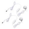 2pcs 6.6ft Cable USB Mini Spotlights 5V Small Spot Lights LED Spotlights  Display Cabinets