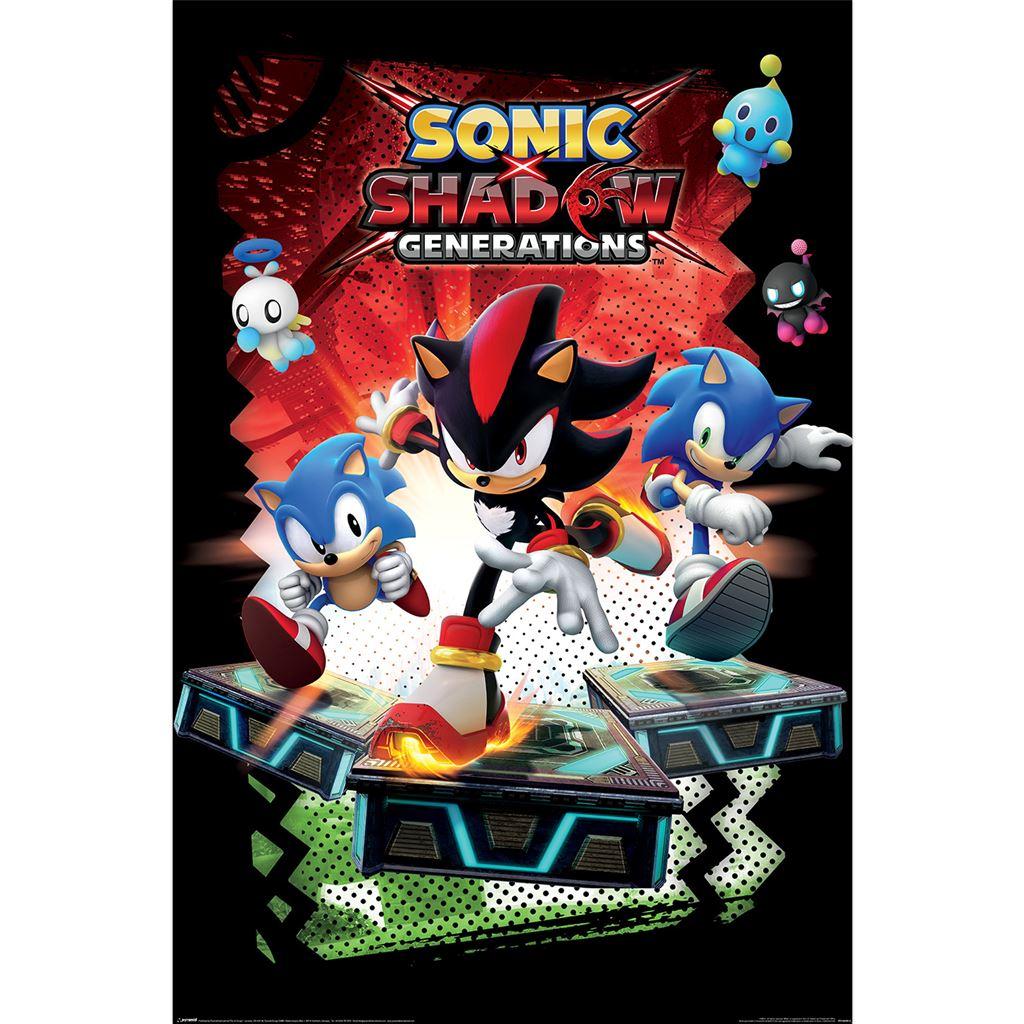 Sonic The Hedgehog Shadow Generations Maxi Poster