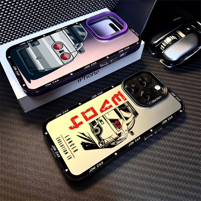 Спортивный чехол для телефона JDM Dream Car для Apple iPhone 16 15 Pro Max 13 14 Plus 12 11 Pro plus Матовый