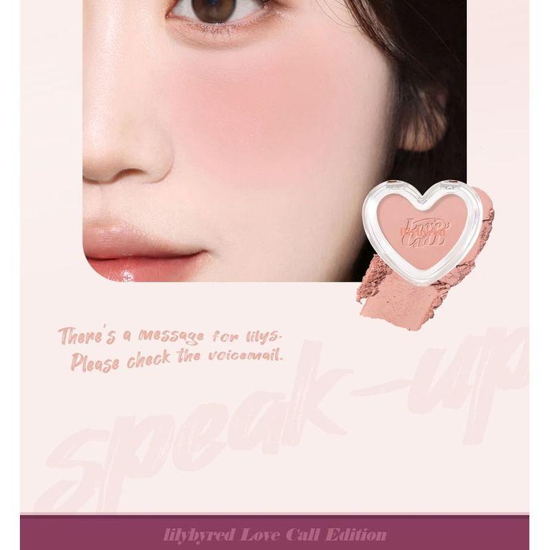 lilybyred Luv Beam Blur Румяна Love Call Edition - 2 цвета