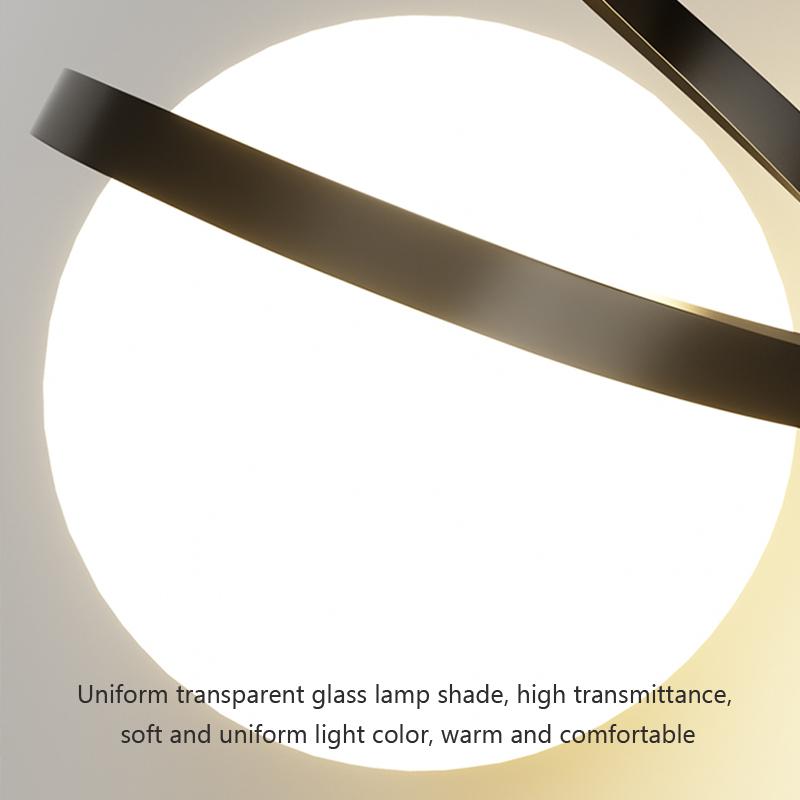 Современные светодиодные подвесные светильники для внутреннего освещения, стеклянные подвесные лампы для домашнего обеденного стола, прикроватной тумбочки, кухни, гостиной, декоративного освещения