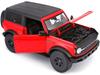 Maisto 31456 2021 Ford Bronco Wild Track Красная Крыша Специальное Издание Металлическая Модель Автомобиля 1/18