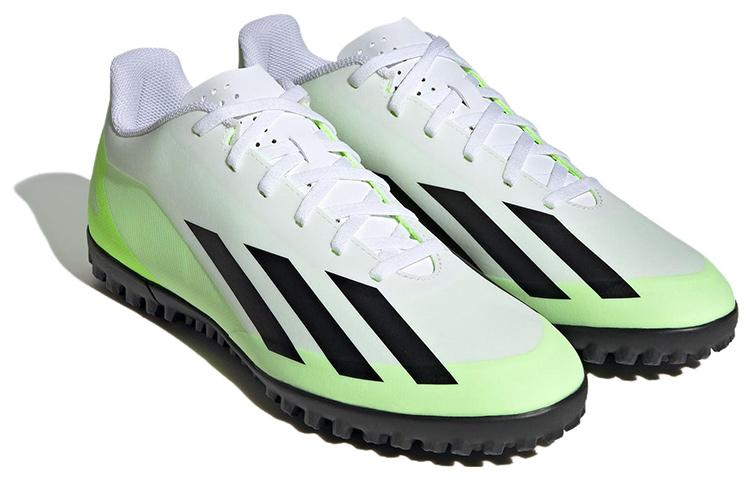 adidas X Crazyfast.4 Turf Облачно-белый Основной черный Светло-лимонный IE1583