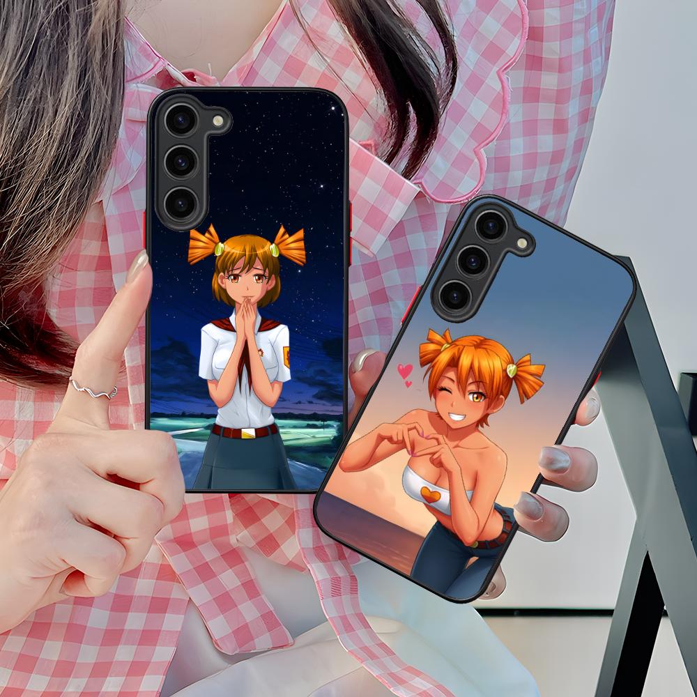 Вечное Лето Алиса Силиконовый Чехол для Мобильного Телефона для Samsung Galaxy S26 S25 S24 S23 S22 S21 Plus FE Ultra Цветной Чехол