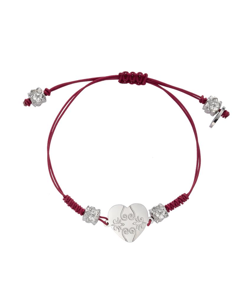 Браслет Nff Heart Bloom-Красный