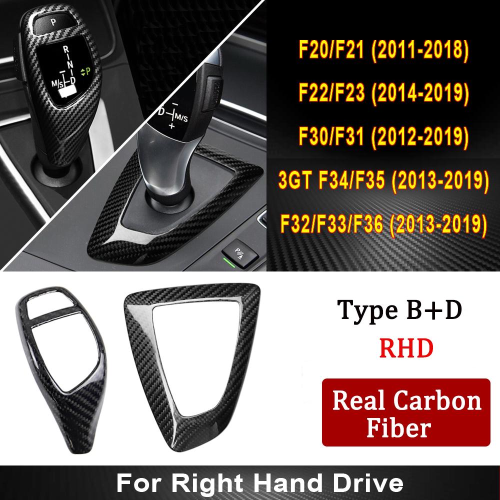 Carbon Fiber Gear Shift Collar for BMW F30 F10 F15 F07 F20 F21 F22 F32 F34 F35 5GT
