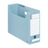 KOKUYO File Box Inter Gray E Type Storage Width 94mm A4 Blue A4-LFE-B