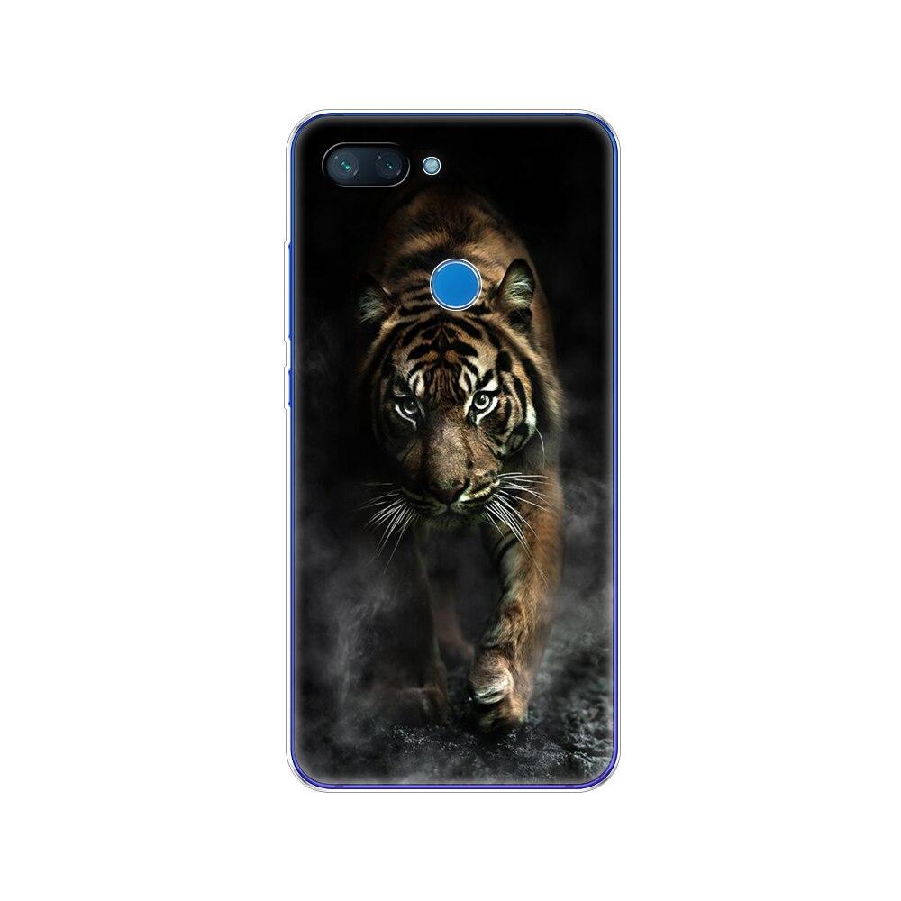 Силиконовый чехол для xiaomi mi 8 LITE, чехол 6,26 дюйма, прозрачный чехол из ТПУ для xiaomi mi 8 lite, задняя крышка для xiaomi mi 8, чехол, сумка-капа