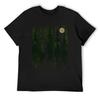 Винтажная футболка с соснами croswit shirt man винтажная аниме-футболка черные наряды для мужчин