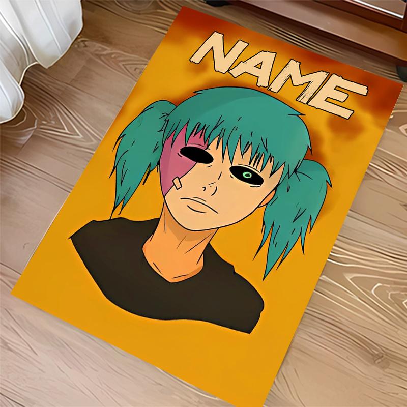 Custom personalization Sally Face Print Area Rug - Soft, Washable Non-Slip Indoor Mat,Living Room,Home&Office Decorative Rug