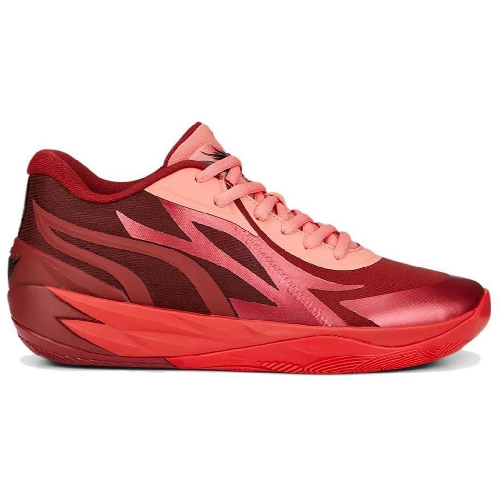 Puma MB.02 Lo 'Team Colors - Intense Red' (Unisex) Intense Red / For All Time Red / Carnation Pink Basketball Shoes 377766 04