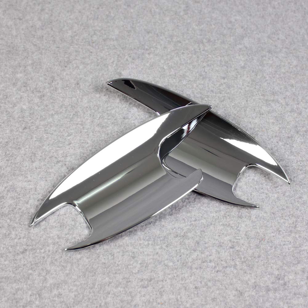 RUIQ Chrome Door Handle Protector Covers for the New Prevents Door Handles from Getting Scratched by Fingernails Mercedes-Benz A-Class (4th