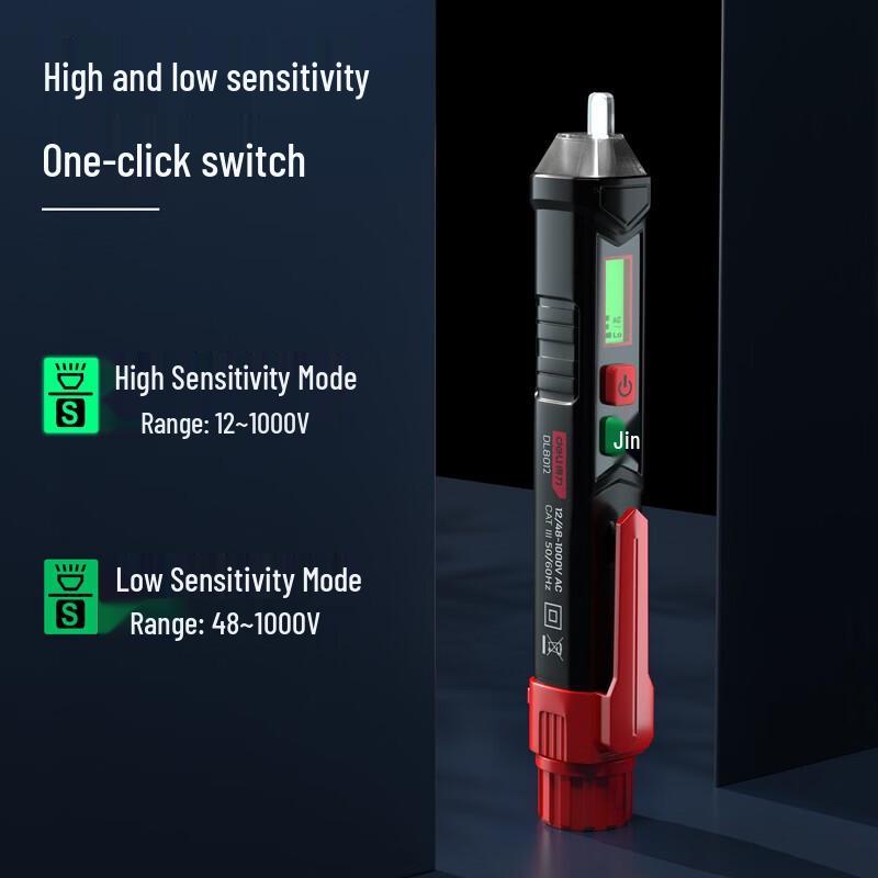 Deli Smart Non-Contact AC Voltage Tester Pen