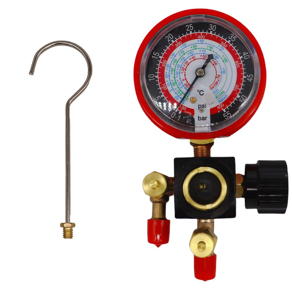 R22/R410A/R134A/404A Diagnostic Manifold Pressure Gauge And High/Low Pressure Air Conditioning Refrigeration Maintenance Tool