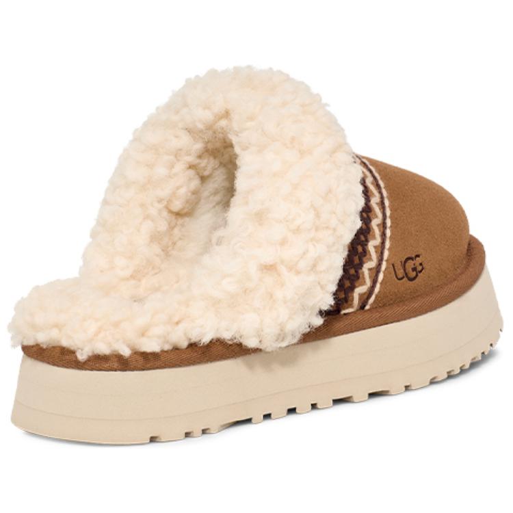 UGG Тапочки Atherson Disquette Каштановые Женские 1158282-CHE