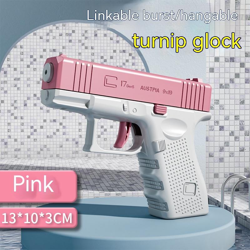 1911 Pistol 3D Printing Reverse Blowback Rifle Mini Decompression Plastic Pistol Toy Guns for Christmas Birthday Gift