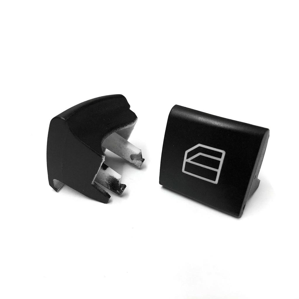 Крышка кнопки переключателя стеклоподъемника водительской двери из 2 частей для Mercedes ML GL R Class W164 W251 X164 - Прочный пластик, OEM-дизайн