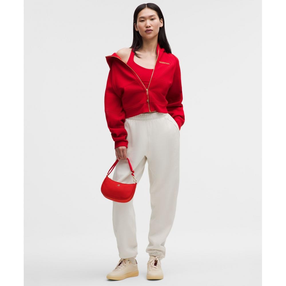 Lululemon Lunar New Year Scuba Oversized Full Zip Hoodie Oxford Red