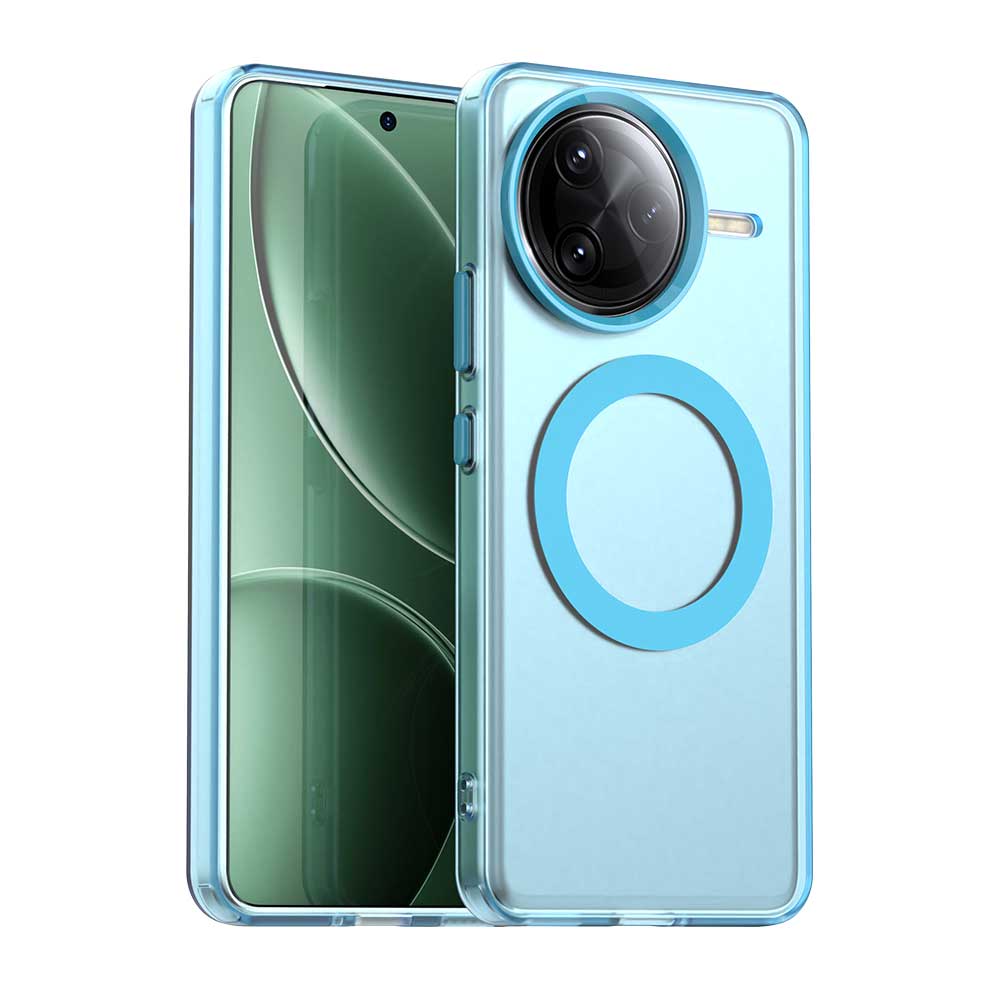 Candy Color For Magsafe Magnetic Wireless Charging Case For Xiaomi Poco F7 Pro Ultra PocoF7Pro PocoF7Ultra 5G Shockproof Matte Back Cover Coque