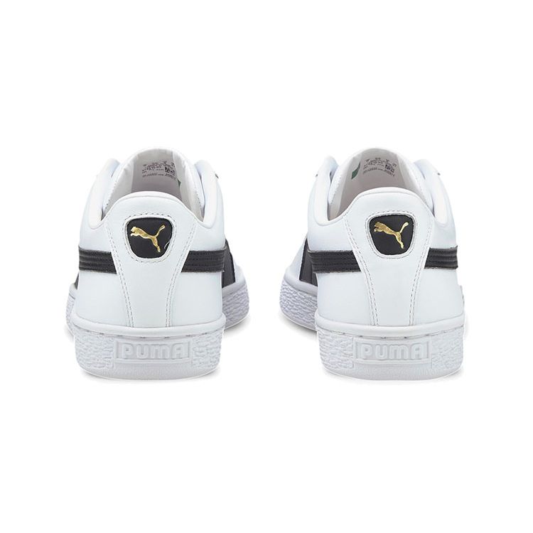 Puma Кроссовки Basket Classic 21 Унисекс Белый Черный Низкие 374923-02