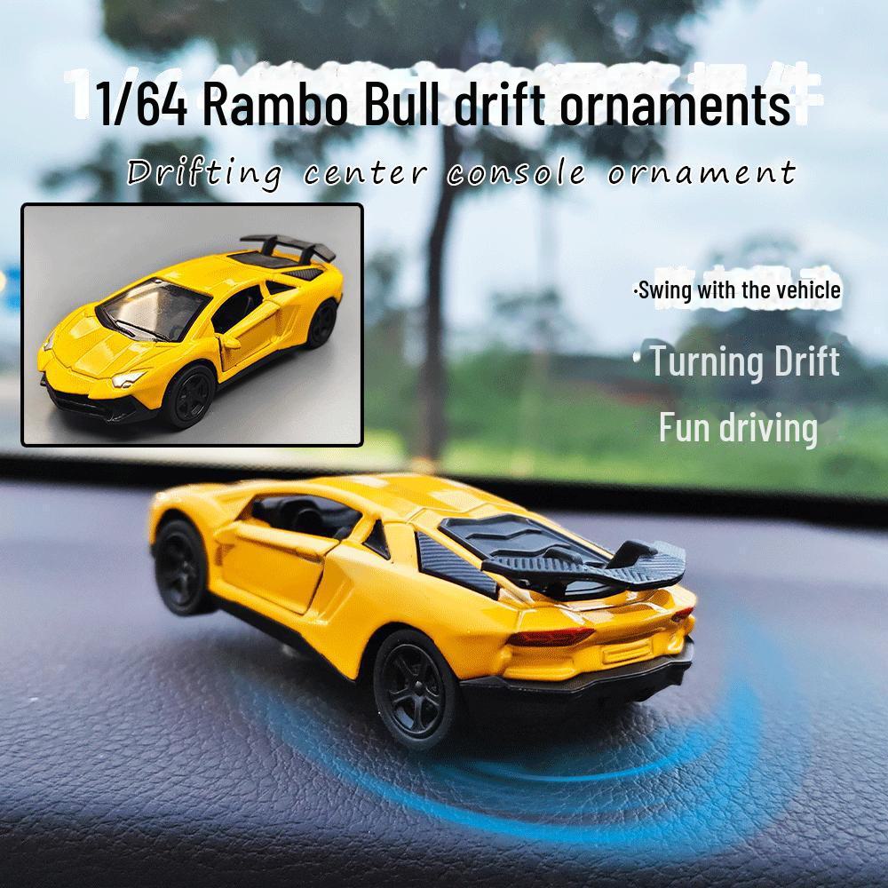AE86 Drift Center Console Ornament: A Novel and Fun Car Model That Drifts and Spins While Turning.