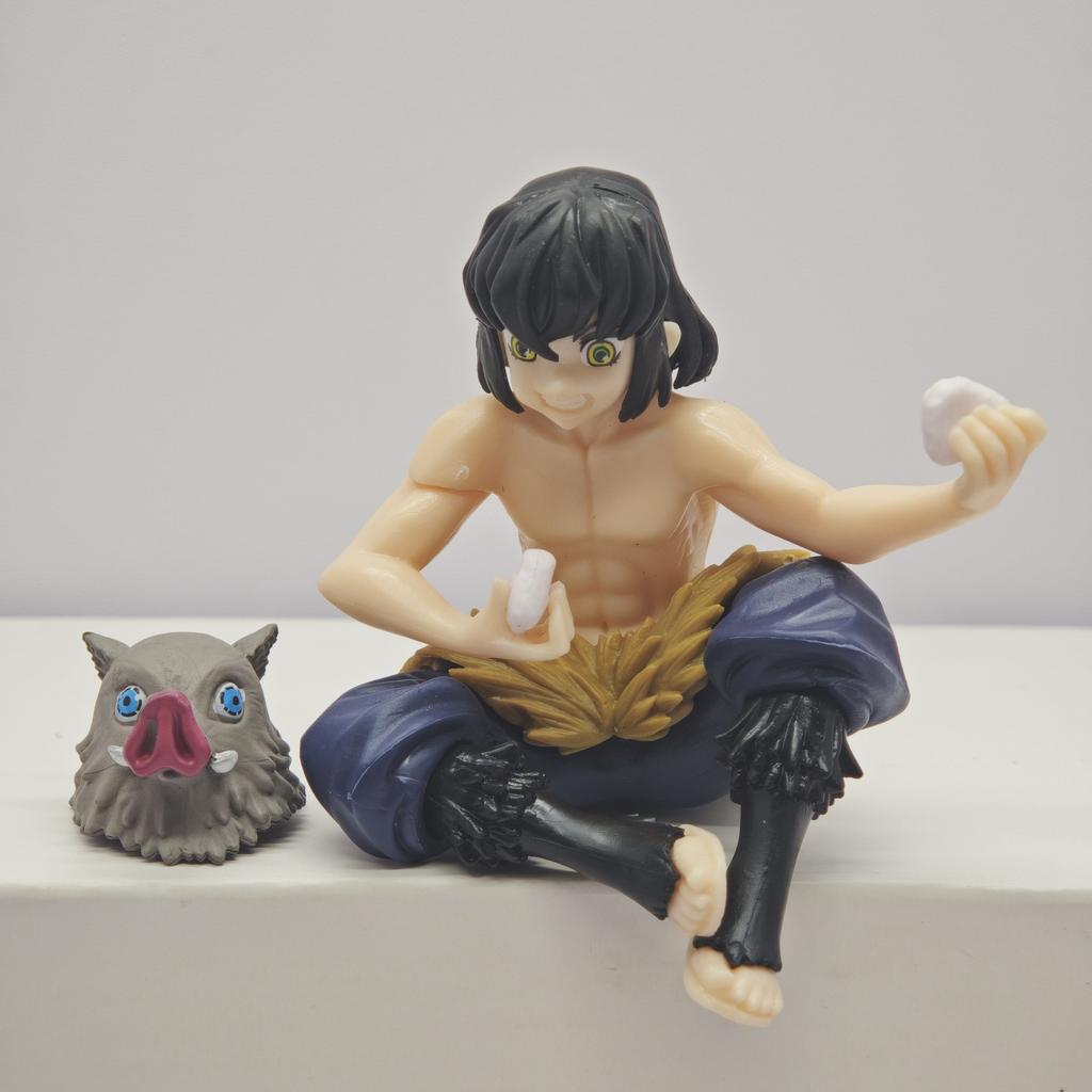Anime Demon Slayer Action Figures Tanjirou Tomioka GiyuuZenitsu Kochou Nezuko Anime Figure Collect Kid Doll Toys for Children SS