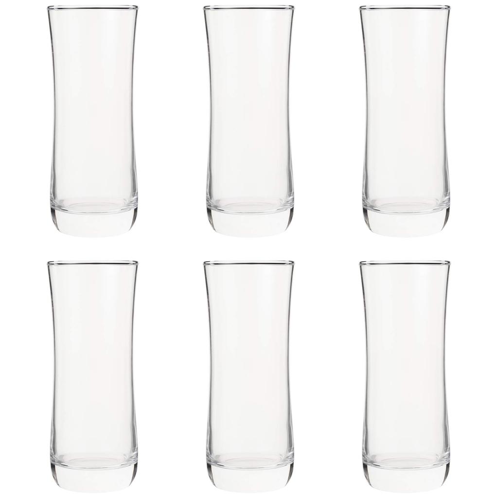 Toyo Sasaki Glass Tumbler Glass Tumbler Long Tumbler 425ml Set of 6 Made in Japan Dishwasher Safe Glass Cup Beer Glass Highball Glass Sour Glass