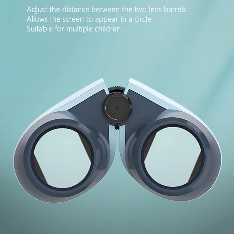 Профессиональный бинокулярный телескоп для детей, образовательный открытый телескоп с высоким разрешением, складной телескоп для наблюдения за птицами, игрушка