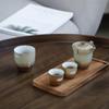Auspicious Cloud Portable Ceramic Tea Set