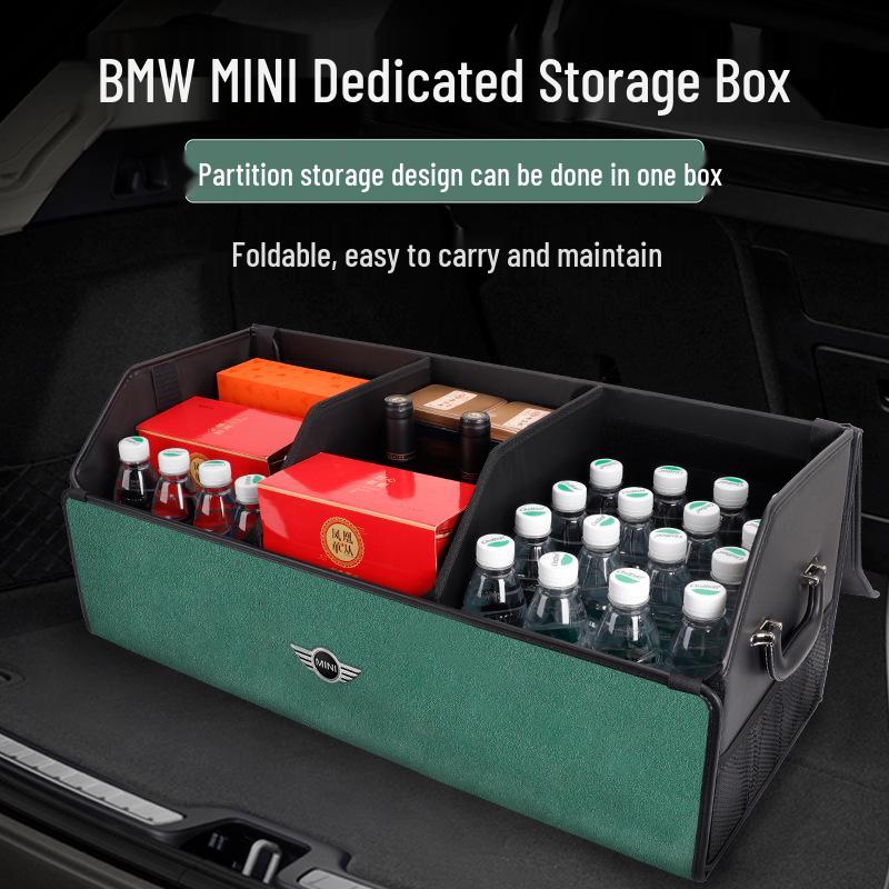 Складная кожаная коробка для хранения в багажник BMW Mini - Аксессуар для интерьера автомобиля