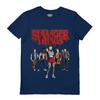 Футболка Stranger Things 5 (Мультяшный актерский состав), Официально лицензированный, Унисекс,