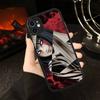 Junji Itos Tomies Phone Case For IPhone 16 15 14 13 12 11 Pro Max Plus X XS MAX Black Matte Phone Fundas